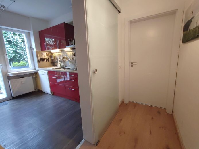 Blick in die Küche