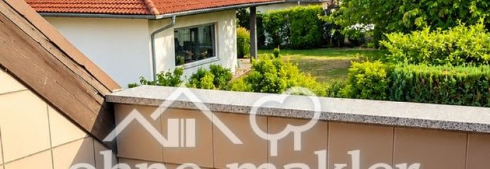 Cosy 3-room attic apartment with balcony and green views in Reinheim
