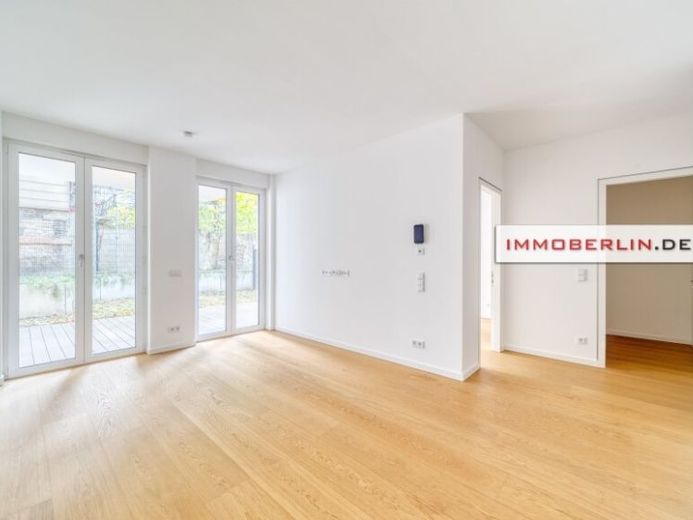IMMOBERLIN.DE - Posizione top! Appartamento moderno con tranquilla terrazza a sud-ovest, giardino – Foto 1