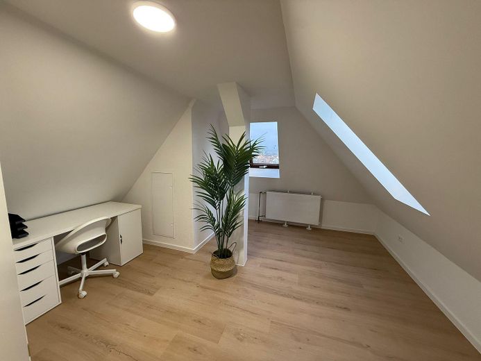 Möbliertes WG-Zimmer (eigene Etage) in 4er-Frauen-WG in Heilbronn-Neckargartach – Obere Etage: Wohnzimmer