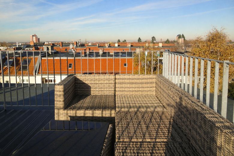 Dachterrasse Richtung Westen