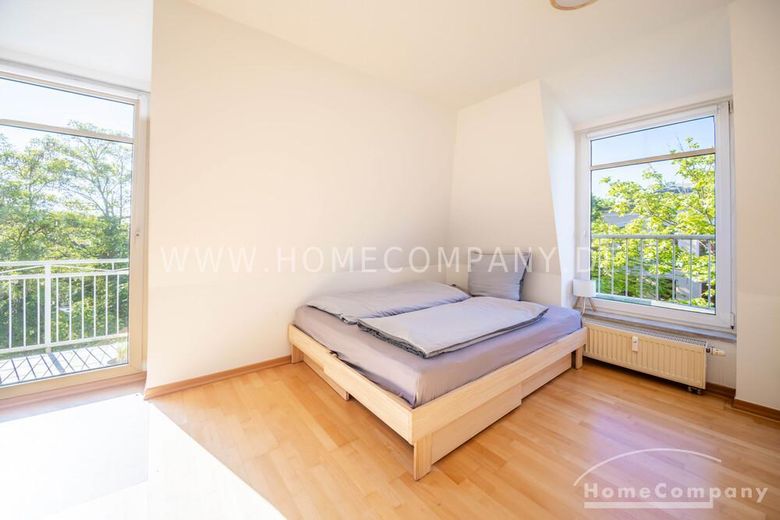 26811 HomeCompany Dresden सुसज्जित/फर्निश्ड स्टूडियो अपार्टमेंट Dresden-Neustadt में बालकनी सहित, अधिकतम 2 व्यक्ति – 426767b9ee8cc9115b0d89799d8a799296949126.jpg