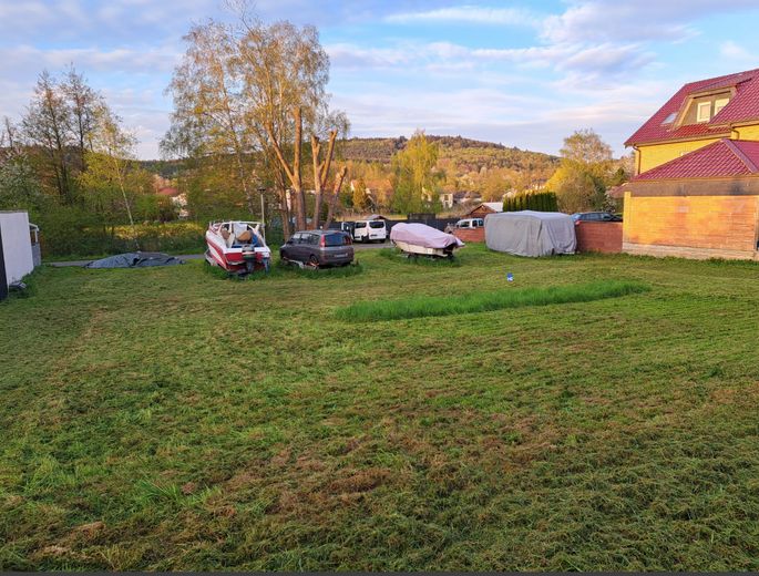 Blick von Hinterseite