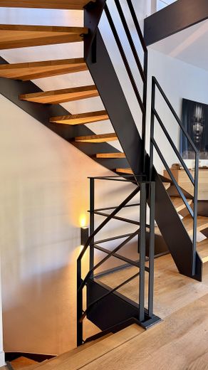 Treppe im Industriedesign