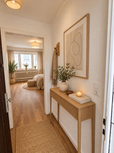 Ab 09/2027 frei – sanierte Wohnung in Köln-Ehrenfeld | Eigennutzung oder Kapitalanlage – Flur