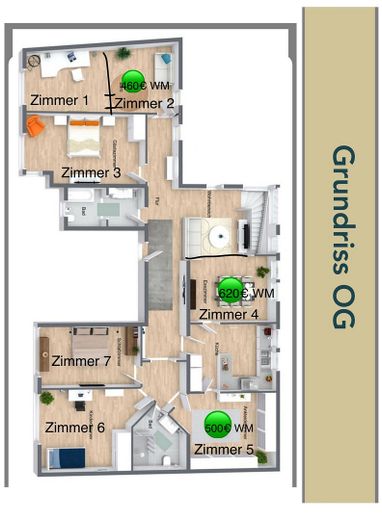 Central Furnished WG‑Zimmer in Kaiserslautern for 2 | Shared Apartment ideal for Int. Residents – Foto 7