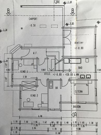 Am Waldrand gelegenes Einfamilienhaus mit ELW und parkähnlichem Garten – Grundriss Obergeschoss