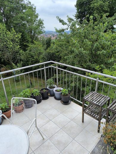 Balkon Blick nach Südwest