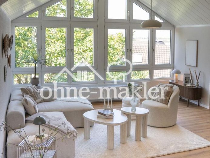 Dachgeschoss-Loft, 76 m² | Erstbezug nach Sanierung | Einbauküche | Homeoffice | provisionsfrei – फोटो 1