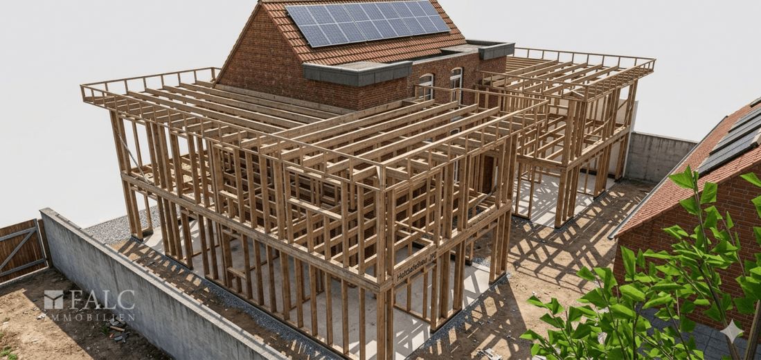 Wohnpark "Altes Brauereigelände Wittenburg" TOP Investment – Holzrahmenbau projektiert