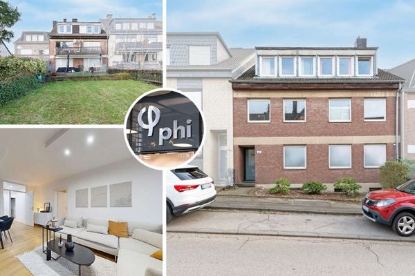 PHI AACHEN - Stolberg-Donnerberg’in iyi bir konumunda, tamamen kiraya verilmiş 6 daireli garajlı bina!