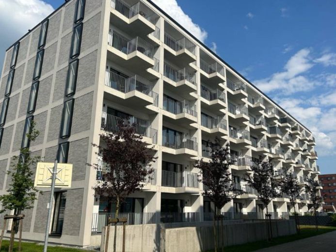Moderne 2-Zimmer-Wohnung im Erdgeschoss für Singles oder Paare! – Außenansicht I