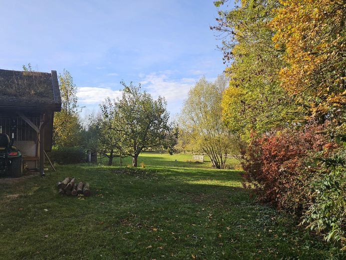Landhaus unweit von Schwerin - Nachlaß bei zügiger Übernahme – Herbst Blick zur Wiese von Nor