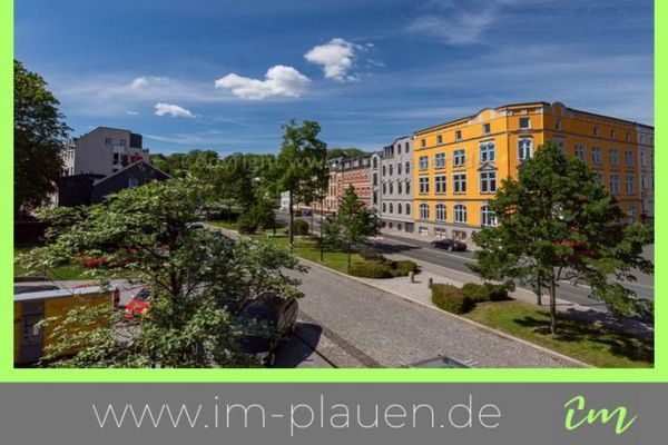 Balkon – Tiefgarage | 1-Zimmer-Wohnung Auerbach Zentrum