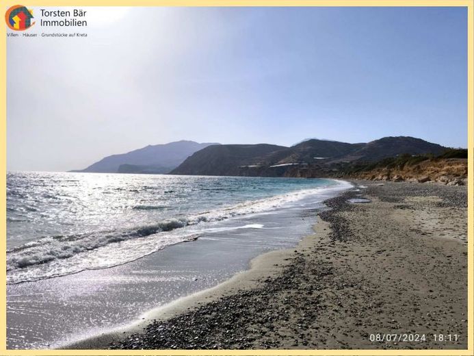 Kreta, Kokkionos Pirgos Äußerst seltenes Baugrundstück direkt am Meer zu verkaufen – Foto 1