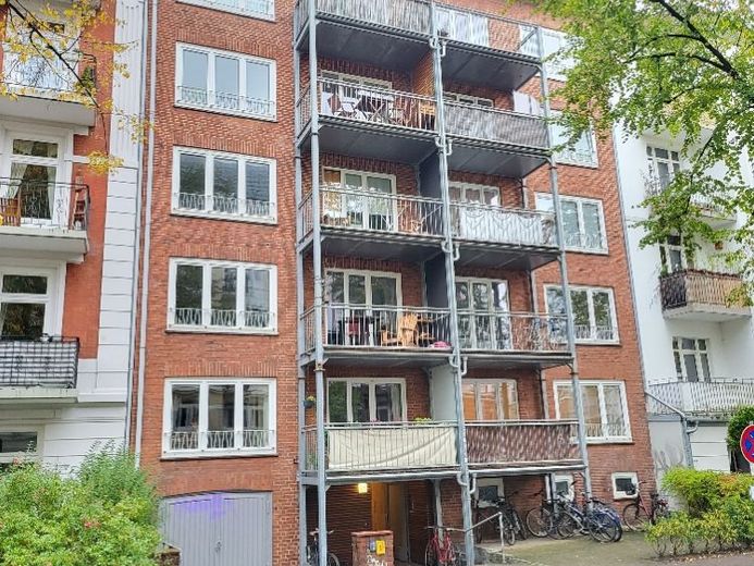Methfesselstr.: vermietete 2,5 Zi-ETW, 4.OG mit Balkon zur Kapitalanlage – Foto 1