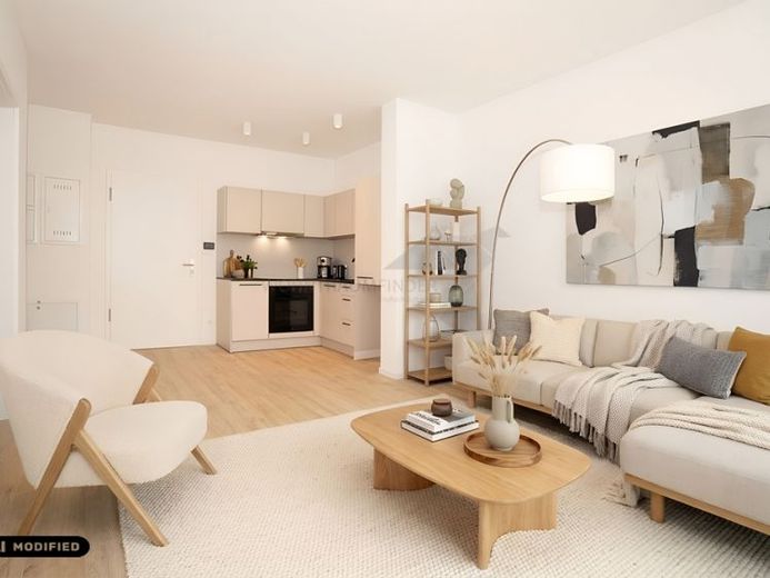 + Angebot + rollstuhlgerechte 2-Raum-Whg. mit Einbauküche, Südterrasse und TG-Stellplatz – Foto 1