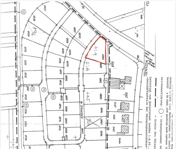 Земельный участок под застройку в Mörzheim (Landau) – 724 м² в тихом месте – Foto 3