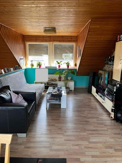 Edificio plurifamiliare / edificio residenziale-commerciale nel centro di Dülken – Wohnzimmer DG