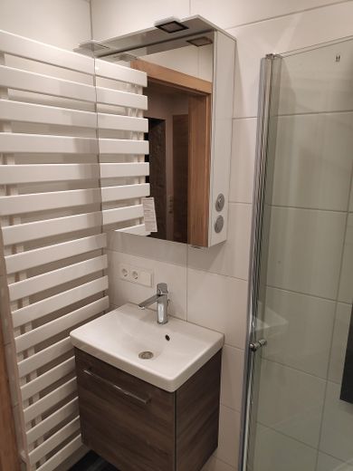 Appartamento al piano rialzato a Neuhausen, 3 1/2 locali, completamente ristrutturato, cucina componibile, Internet 1 Gb/s, 800 m fino alla S-Bahn – Foto 5