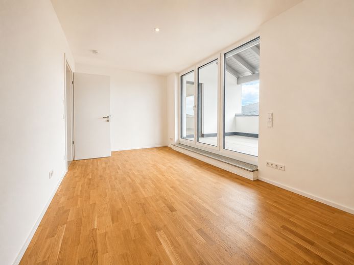 Erstbezug Alpenblick Penthouse mit 2 Zimmern - KFW 40 NH – Vorzimmer/Büro