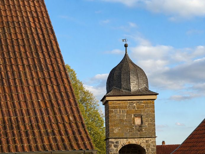 Historisches Wohn- und Geschäftshaus (teilsaniert) - außergewöhnliches Potenzial im Herzen Eberns – OG Ausblick auf den Gänseturm