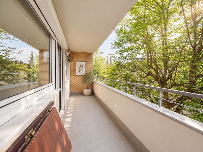 Sanierte 3-Zimmer-Wohnung m. Balkon, ruhige Lage, provisionsfrei von privat (leer) – Foto 15