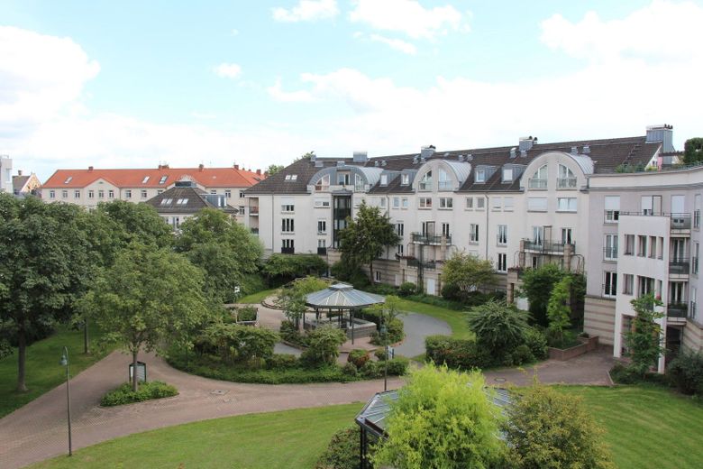 Blick aus dem Schlafzimmer