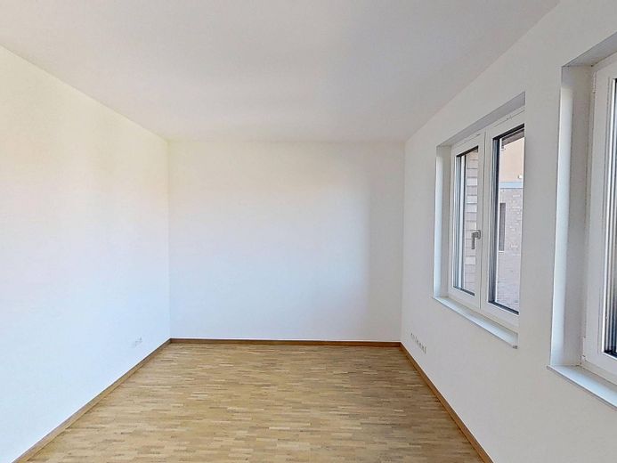 Vivienda moderna en Kronsrode: apartamento de 3 habitaciones con COCINA EMPOTRADA – Ansicht I: Schlafzimmer I