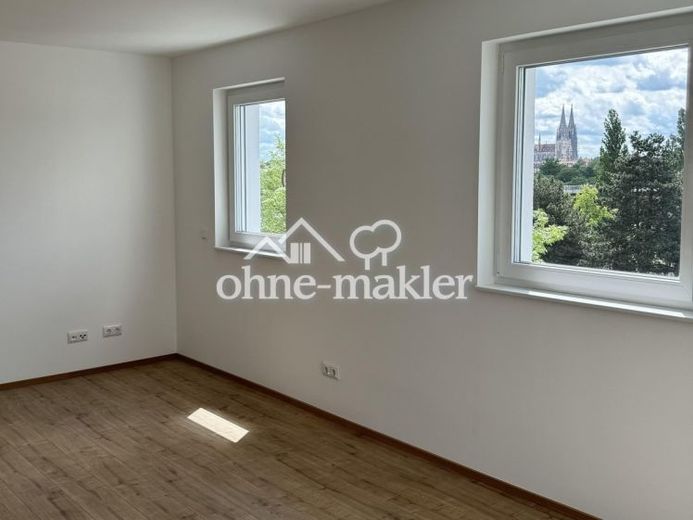 NEUBAU Effizienzhaus 40 - hochwertige 2-Zimmer Wohnung mit Balkon & Domblick in Regensburg-Steinweg – Foto 1