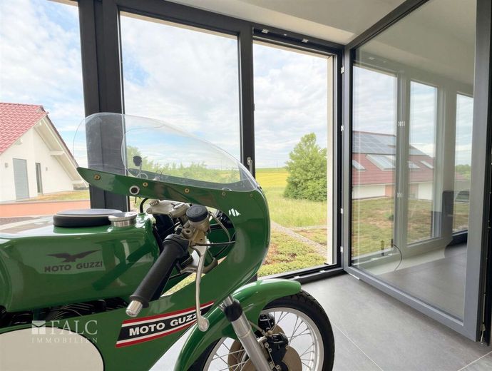 Luxus trifft Privatsphäre - Exklusive Villa mit Pool in begehrtester Lage von Worms – Ausblick Galerie nah