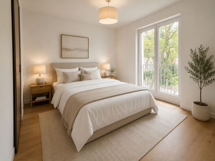 OPTIMALER GRUNDRISS - SCHÖNE 4-RAUM WOHNUNG – Schlafzimmer