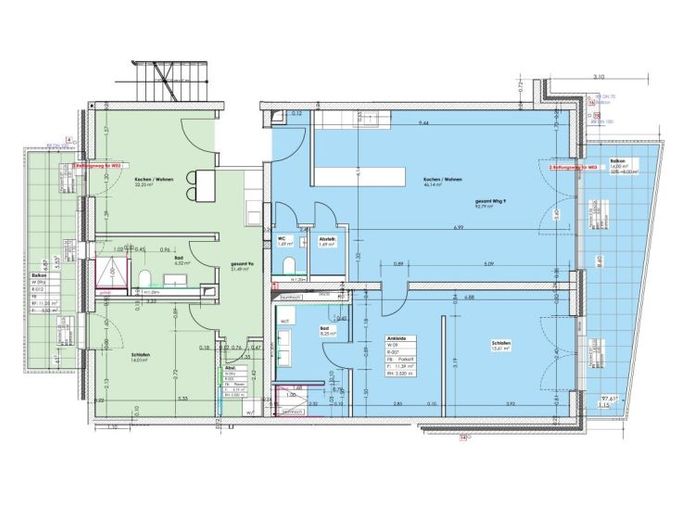 Grosszügige Wohnung mit toller Ankleide im KFW 40 Energiesparhaus Trier mit Top Anbindung Luxemburg – फोटो 1