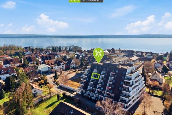 Stilvoll renovierte 2-Zimmer-Wohnung mit Balkon in attraktiver Lage von Meersburg