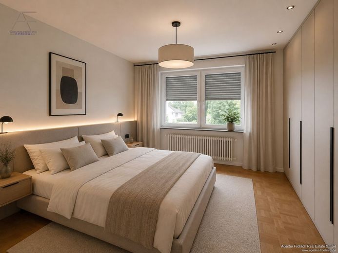 Licht. Raum. Lebensqualität. - Ein Zuhause zum Ankommen und Wohlfühlen mit Entwicklungspotenzial. – Schlafen