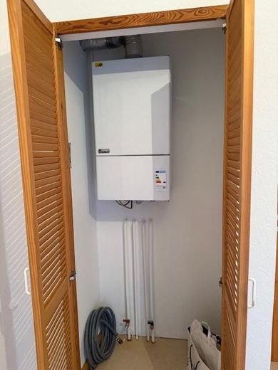 Abstellraum mit Therme