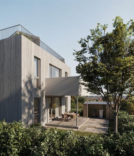 4-kamerappartement met ruime balkon en parkeerplaats – unverbindliche Visualisierung