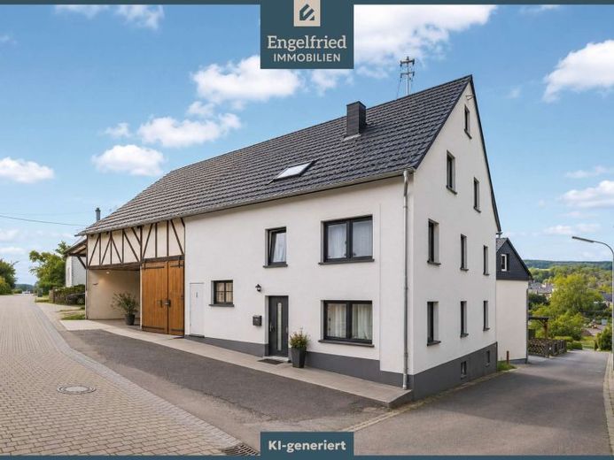 Großes Einfamilienhaus mit Nebengebäuden auf großem Grundstück – Foto 1