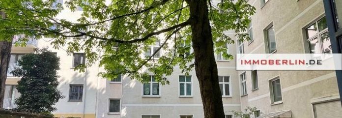 IMMOBERLIN.DE - Aparte Altbauwohnung in gefragter Kiezlage