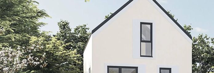 Hausansicht Front Broschüre