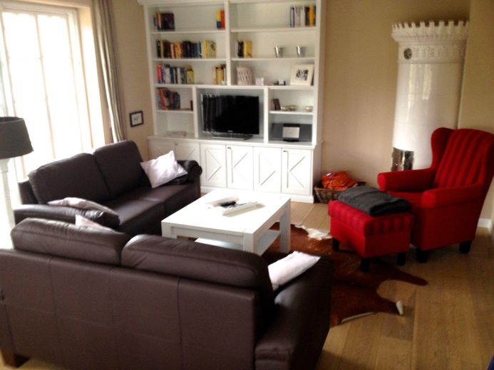 Wohnbereich mit Kachelofen