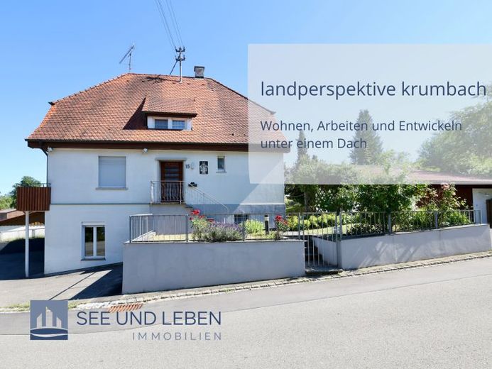 Krumbach: Viel Raum für Ideen – Wohnen, Arbeiten und Entwickeln unter einem Dach – Photo 1