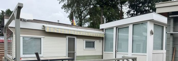 odnowiony domek mobilny w Kluse