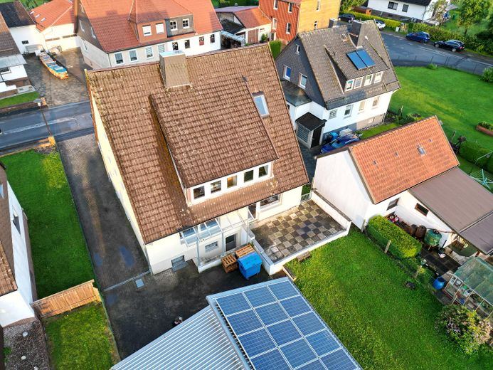 Luftaunahme Hofseite