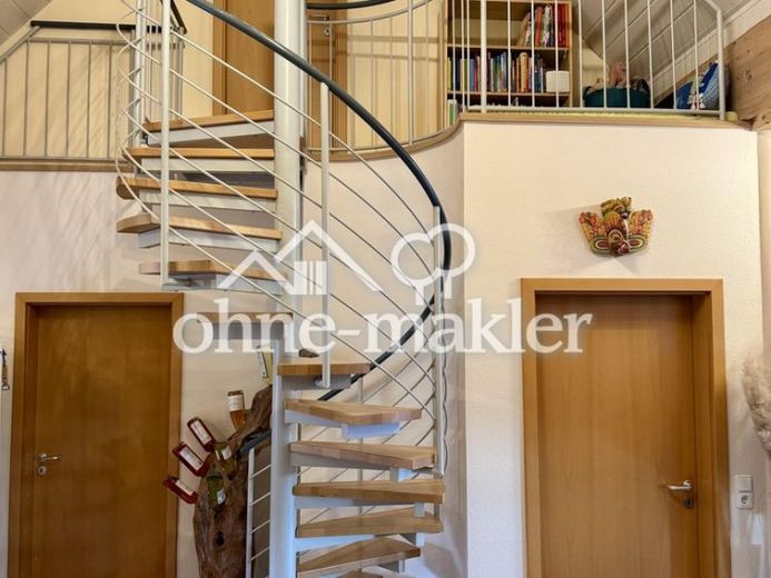 Appartement en duplex avec galerie unique, balcon orienté sud et vue dégagée sur la vallée de la Bibert – Photo 1