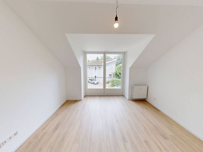 EBK, BALKON und ruhige Lage: 2-Zi.-Whg. in Hamurg-Rissen – Ansicht I: Wohn- und Esszimme…