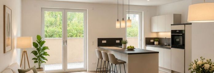 Frei ab sofort - stillvolle Maisonettewohnung im Erdgeschoss (Haus im Haus)