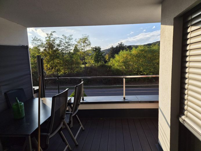 Vivienda en propiedad con rehabilitación energética integral y equipamiento de alta calidad – Blick aus dem Wohnzimmer
