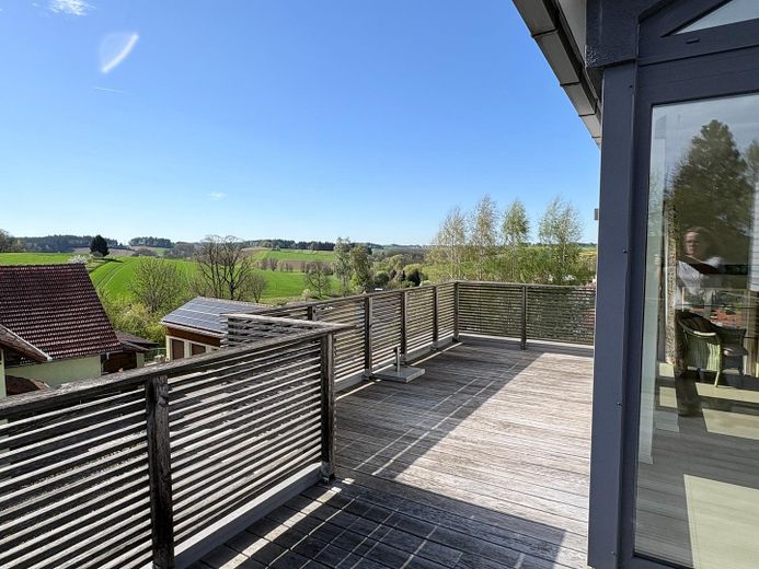 Sicht von Dachterrasse