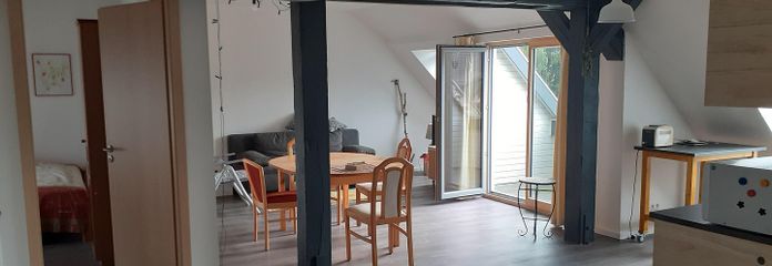 Blick in den Wohnraum